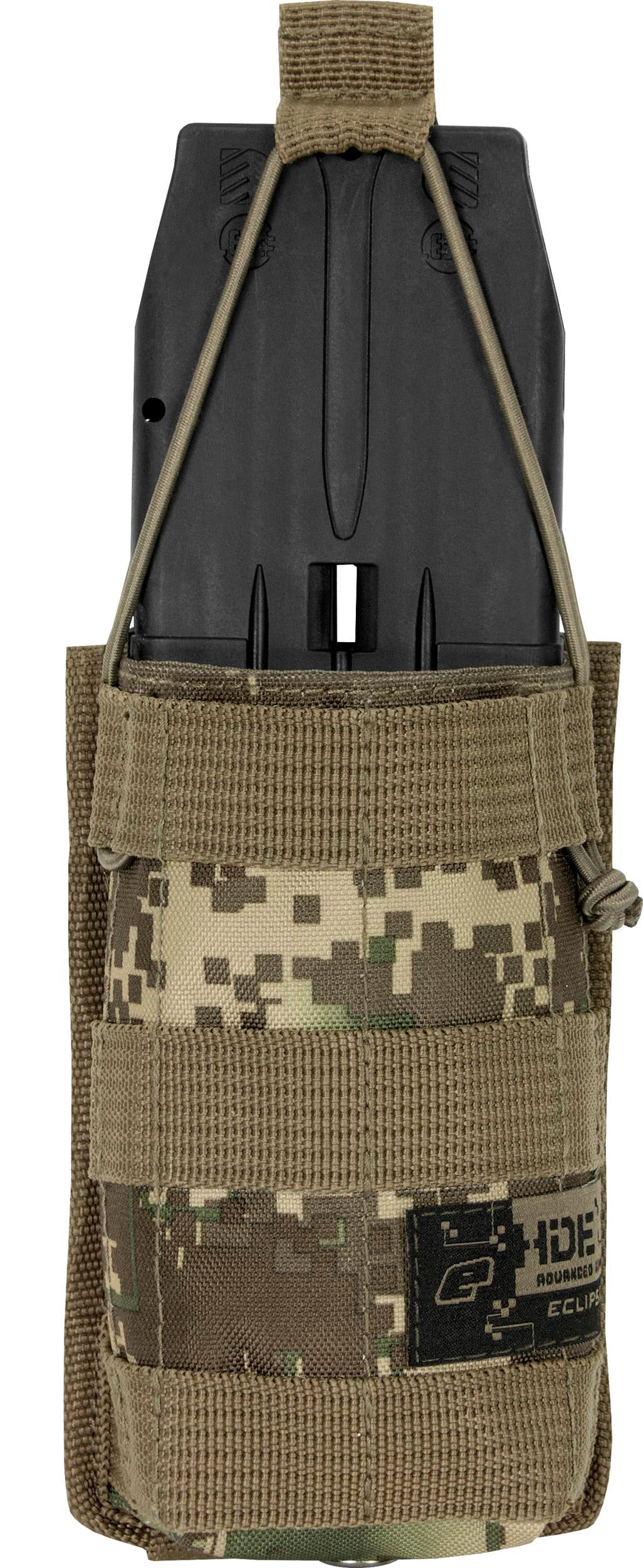 Planet Eclipse MOLLE Single Mag Pouch in HDE Camo, alternate view 5