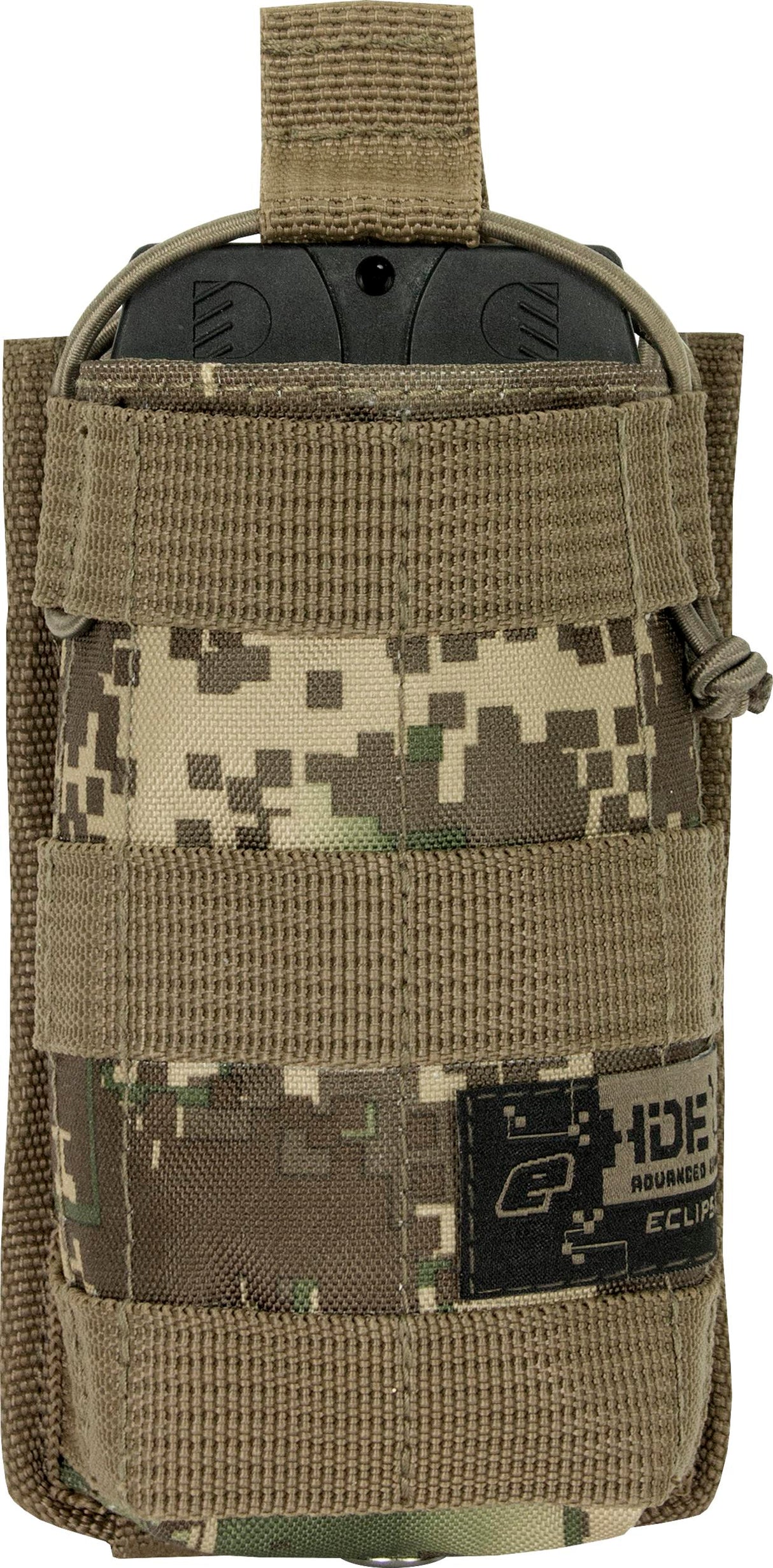 Planet Eclipse MOLLE Single Mag Pouch in HDE Camo, alternate view 6