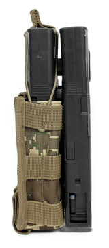 Planet Eclipse MOLLE Single Mag Pouch in HDE Camo, alternate view 7