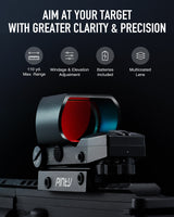 Pinty Nova 1x28x40mm Red Dot Sight, alternate view 5