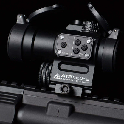 LEOS™ Red Dot Sight with Integrated Laser Sight & Riser - HR Tactical Innovations