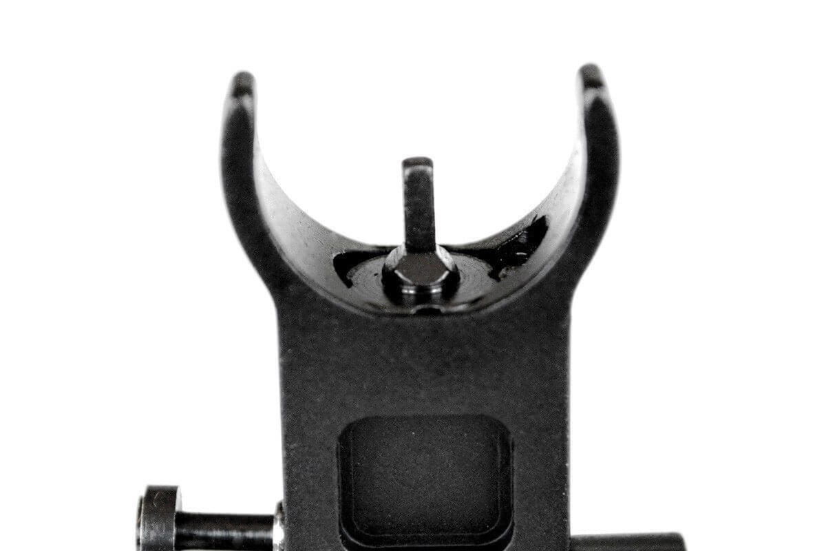 Pro Series AR 15 Flip-Up Backup Iron Sights (BUIS) – Front & Rear Set – Same Plane – IS-09 - HR Tactical Innovations