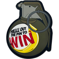 Pull the pin to win Patch + Sticker — alternate view 4