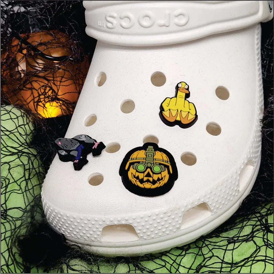 Tactical Gear Junkie Tactical Pumpkin Glow Mini Morale Charm