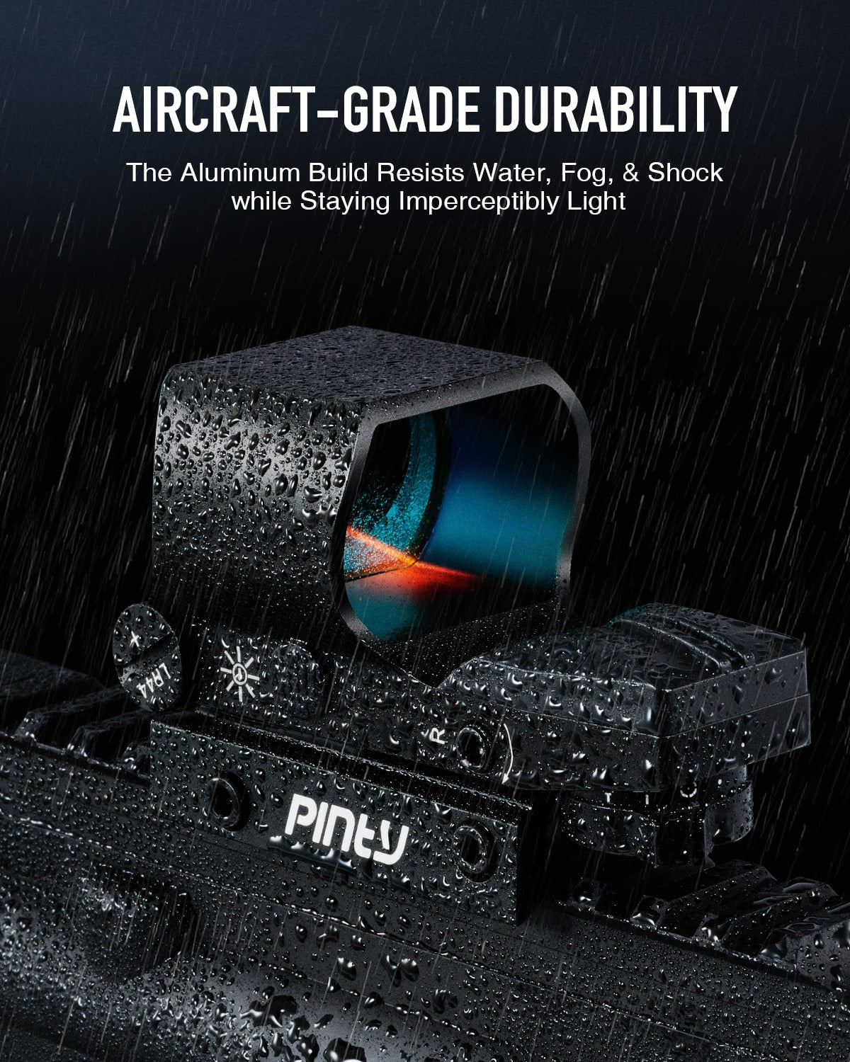 Pinty Nova 1x28x40mm Red Dot Sight, alternate view 6