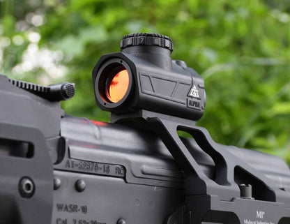 ALPHA Micro Red Dot Sight with Shake Awake and Cantilever Riser Mount - HR Tactical Innovations