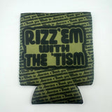 Tactical Gear Junkie Rizz 'Em With the 'Tism Neoprene TactiCooler in Rizz 'Em With The 'Tism - Pink, alternate view 2