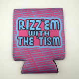 Tactical Gear Junkie Rizz 'Em With the 'Tism Neoprene TactiCooler in Pink, alternate view 4
