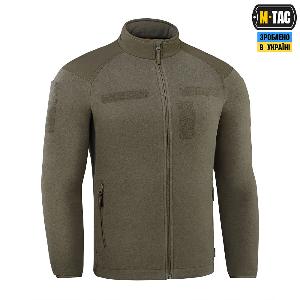 M-Tac Fleece Combat Jacket in Black, alternate view 24