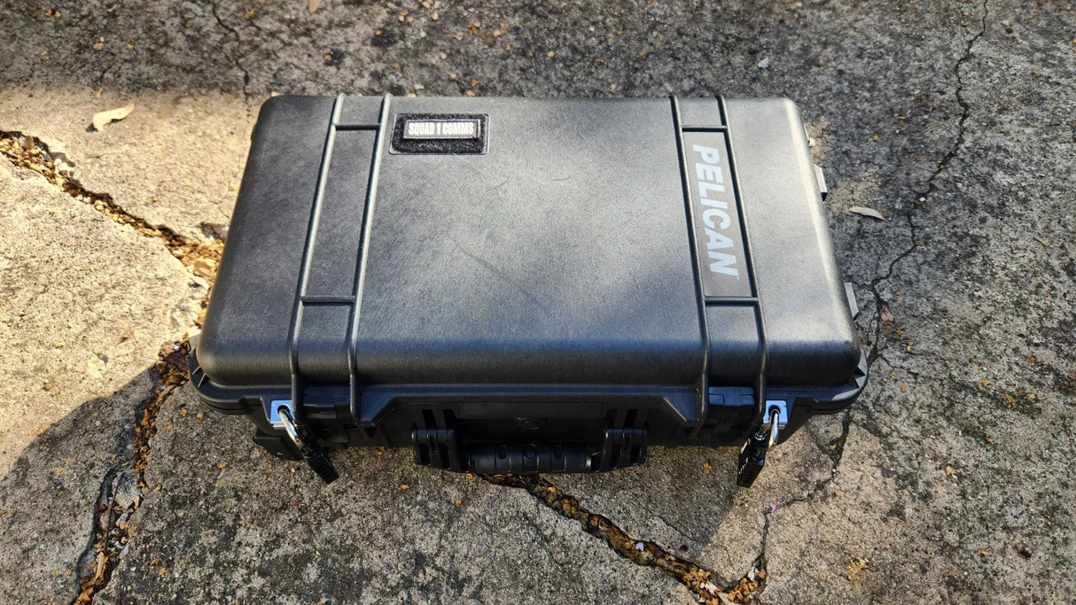 Comanche Comms Squad Comms Faraday Deployment Case in Coyote Tan, alternate view 3