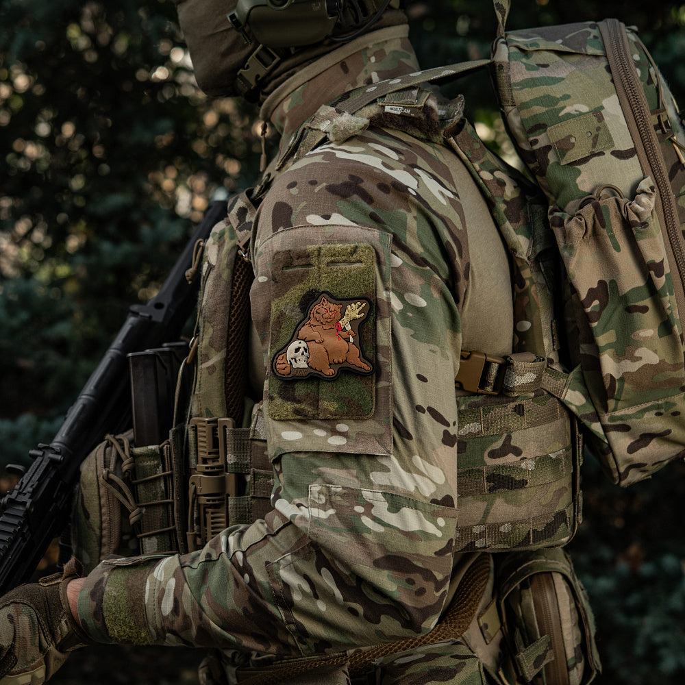 M-Tac Trench Cat PVC Morale Patch, alternate view 16