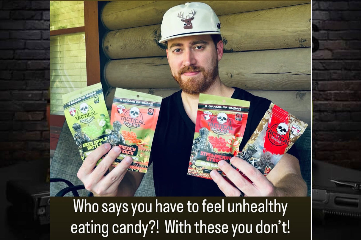 Tactical Snacks Breach Peach Gummy Candy