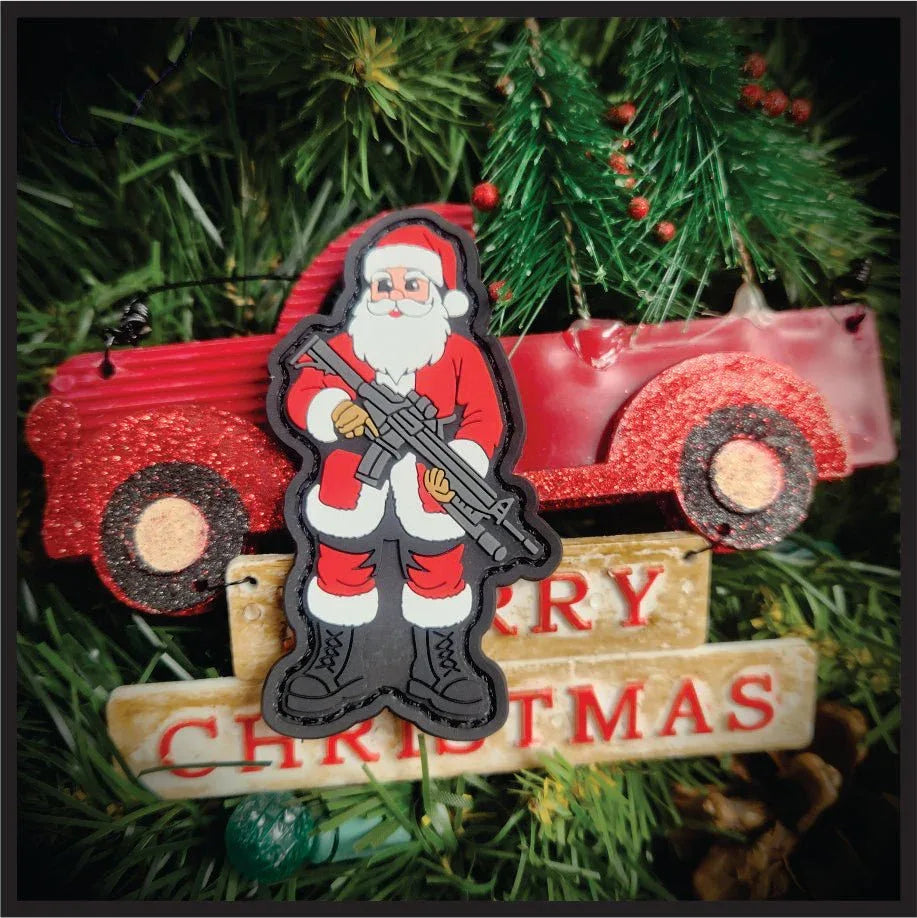 Tactical Gear Junkie Tactical Santa 3 Inch PVC Patch