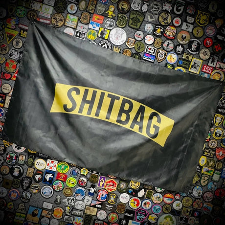 Tactical Gear Junkie Shitbag 3x5 Wall Banner