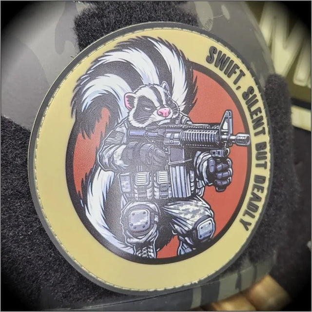Tactical Gear Junkie Tactical Skunk 4 Inch PVC/Sublimated Patch
