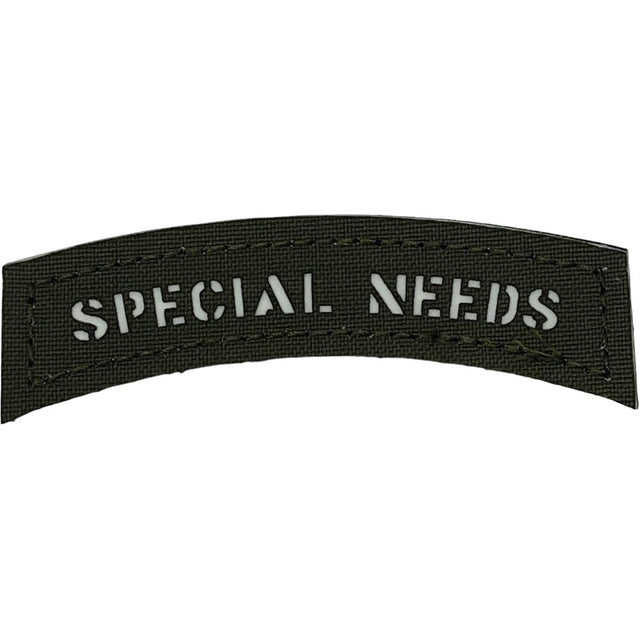 Patch Panel Special Needs Glow Laser Cut Tab product image