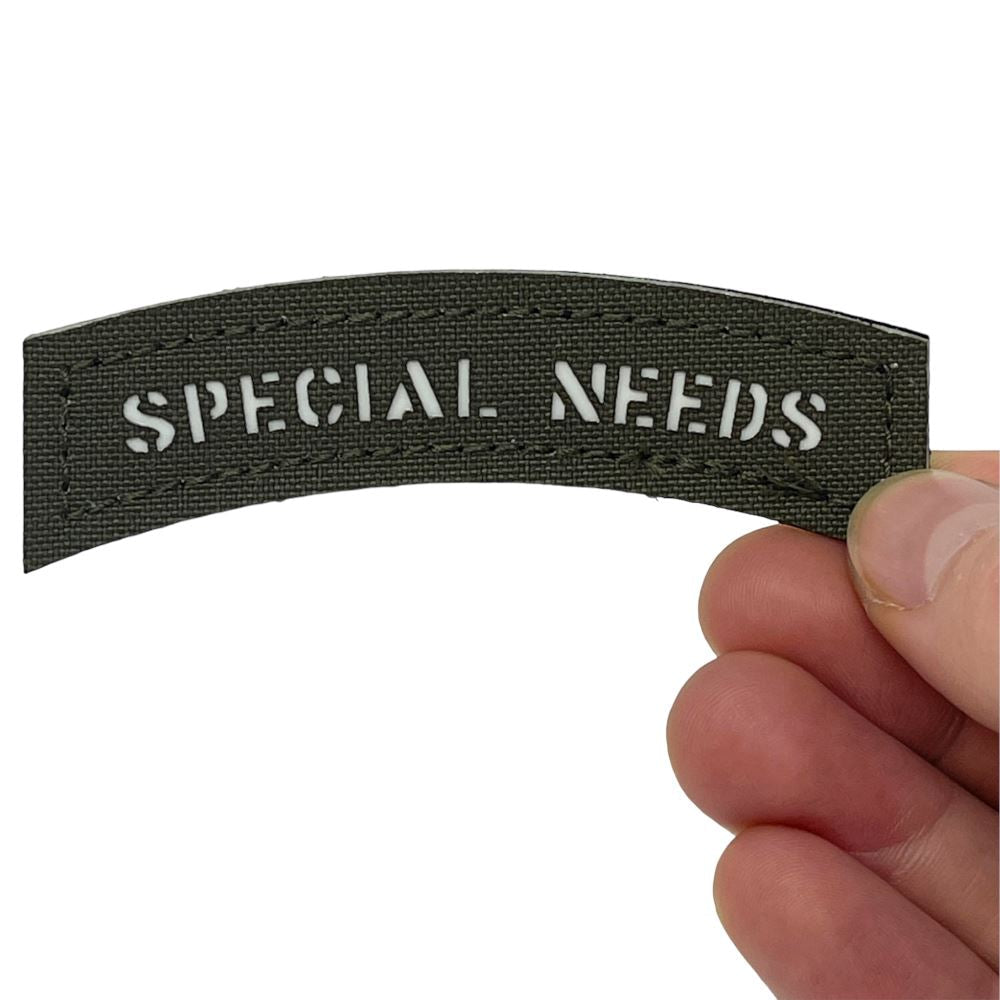 Patch Panel Special Needs Glow Laser Cut Tab alternate view 2