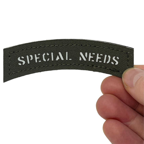 Patch Panel Special Needs Glow Laser Cut Tab alternate view 2