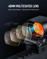 Pinty Nova 1x28x40mm Red Dot Sight, alternate view 4