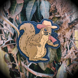 Tactical Gear Junkie Bullseye Bucky Squirrel 3 Inch PVC Patch