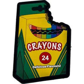 Standard Issue Crayons Patch + Sticker