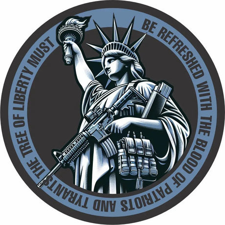 Tactical Gear Junkie Lady Liberty 3.5 Inch Sticker
