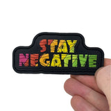 Patch Panel Stay Negative PVC Patch alternate view 2