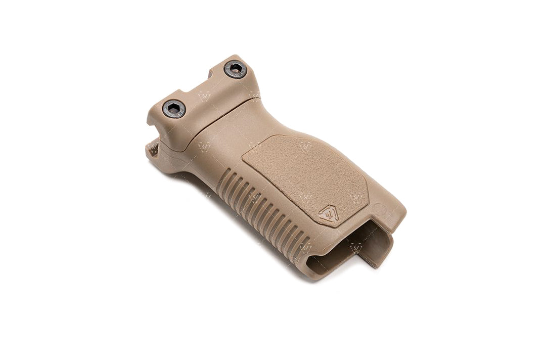 Strike Industries Angled Vertical Grip with Cable Management Long in Flat Dark Earth