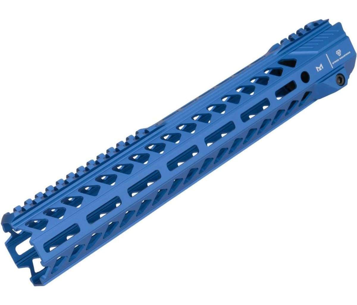 Strike Industries Strike Rail M-LOK AR-15 Handguard in Blue, alternate view 16