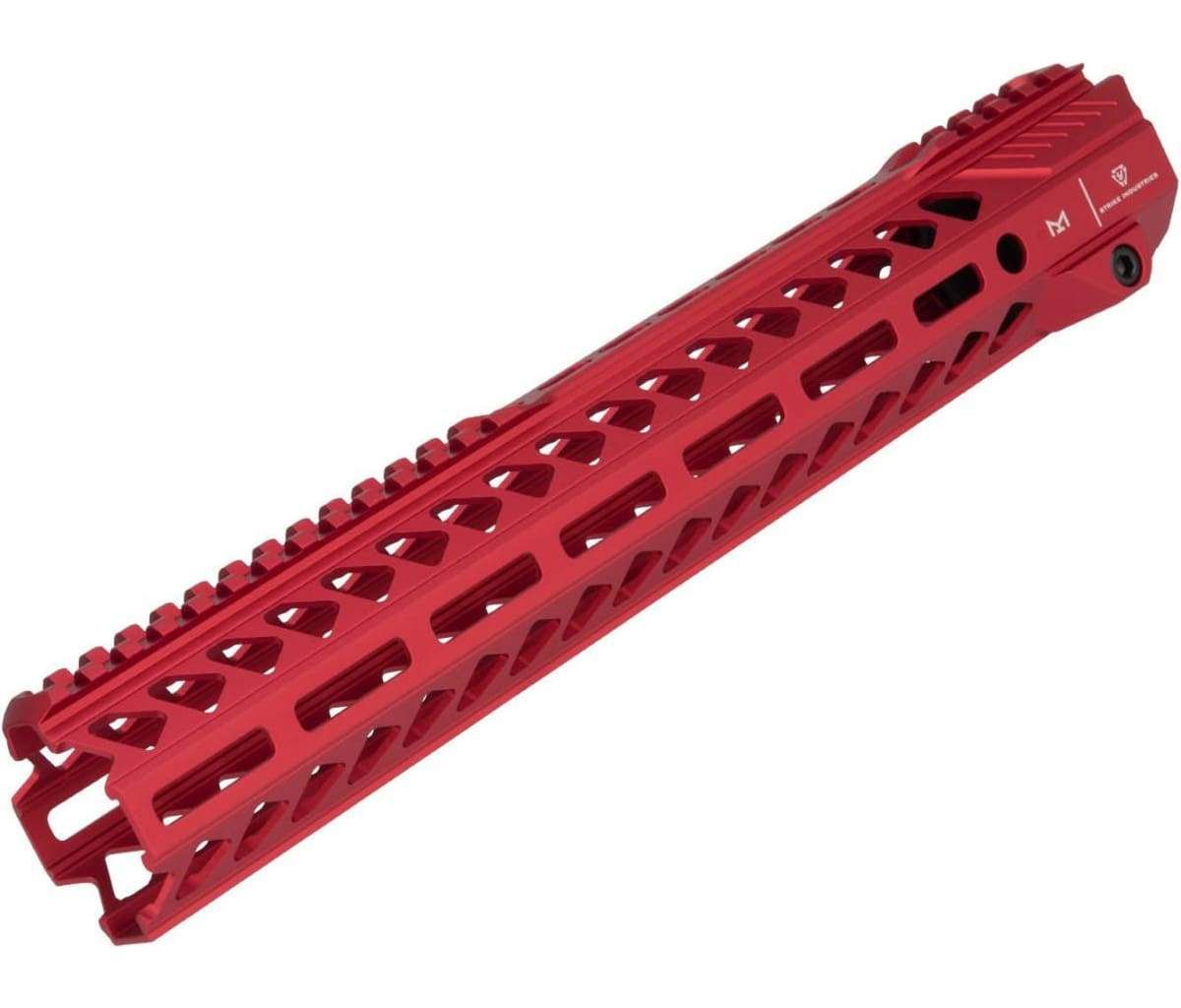 Strike Industries Strike Rail M-LOK AR-15 Handguard in Red, alternate view 11