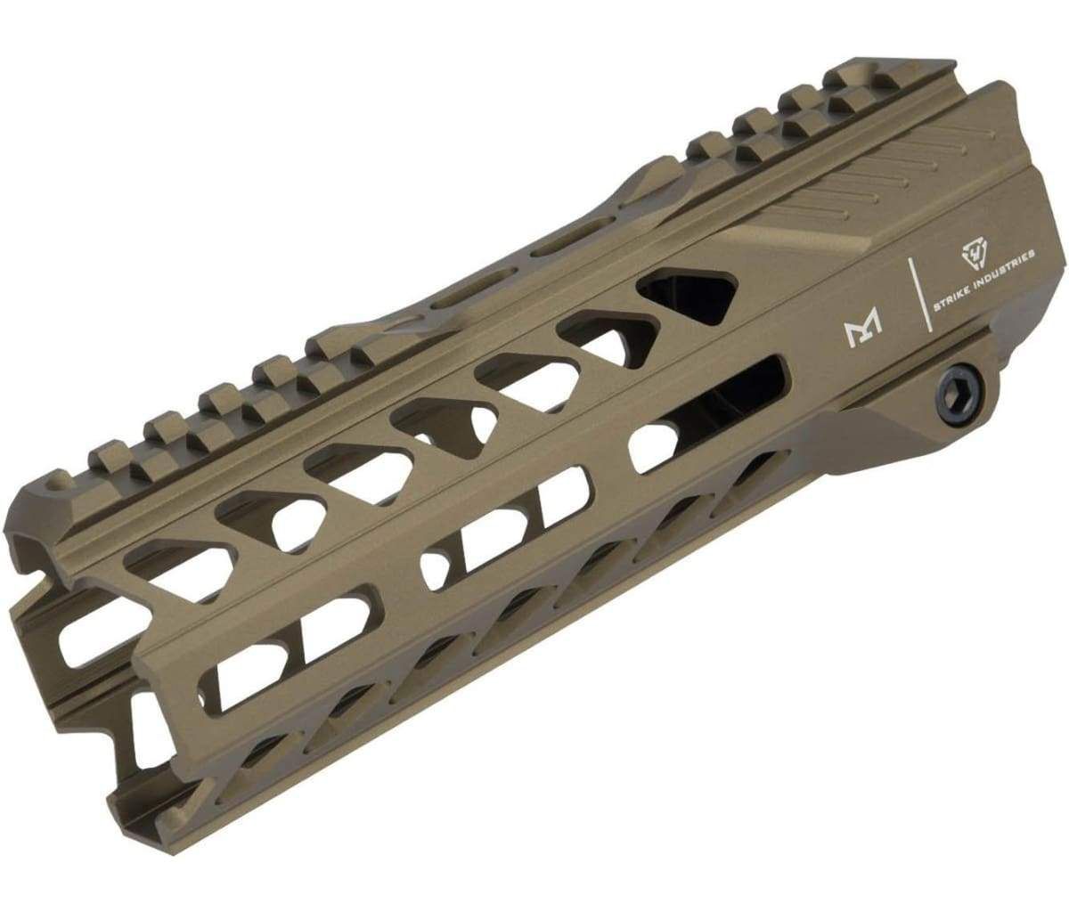 Strike Industries Strike Rail M-LOK AR-15 Handguard in Red, alternate view 15