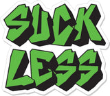 Tactical Gear Junkie Suck Less 3 Inch Sticker in Green