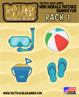 Tactical Gear Junkie Mini Morale Summer Fun Patch Pack 1