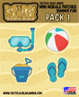 Tactical Gear Junkie Mini Morale Summer Fun Patch Pack 1