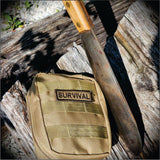 Tactical Gear Junkie Preppers 10-Piece 1x3 Patch Pack in Coyote Brown, alternate view 2