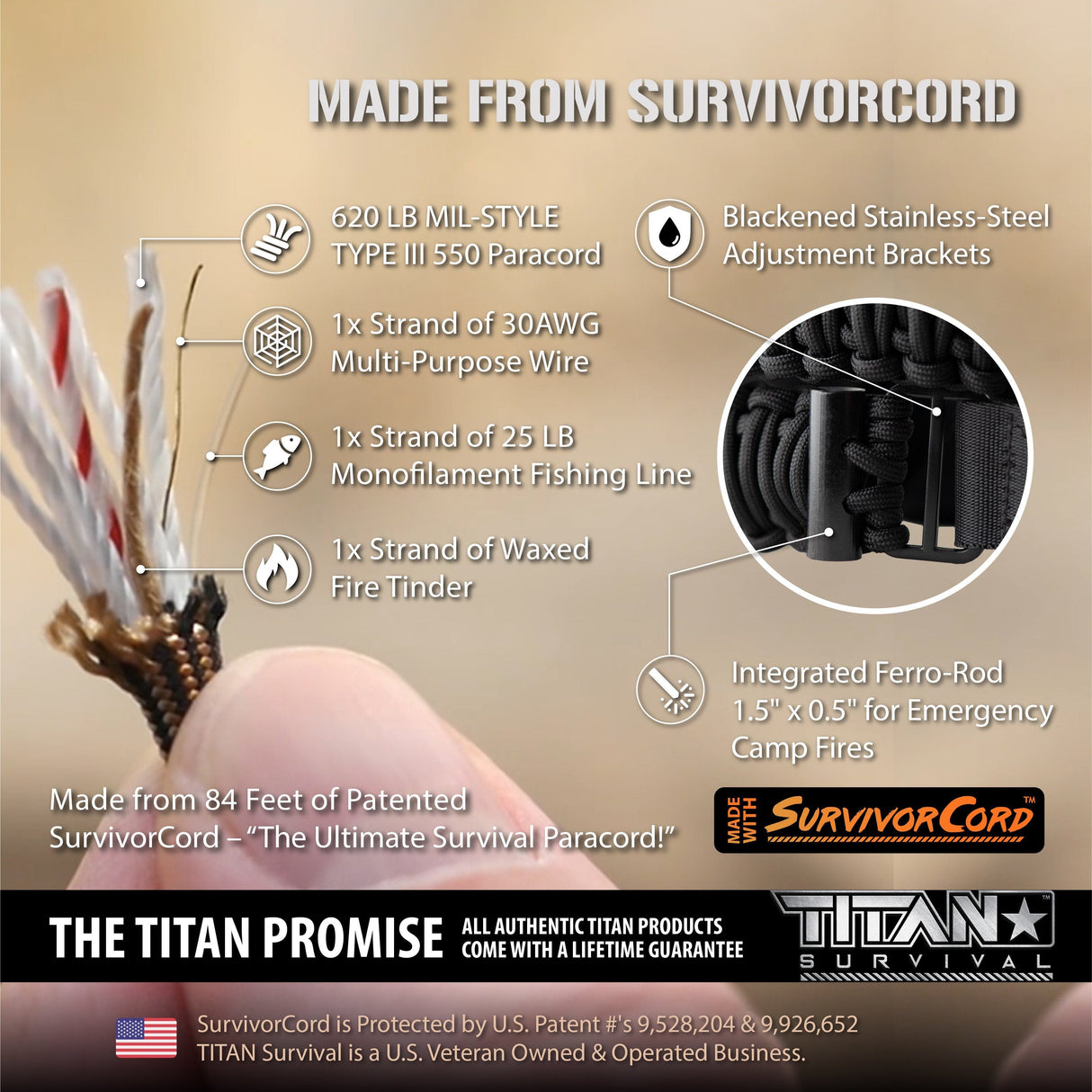 SurvivorCord Weapon Sling