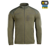 M-Tac Fleece Combat Jacket in Army Olive, alternate view 2