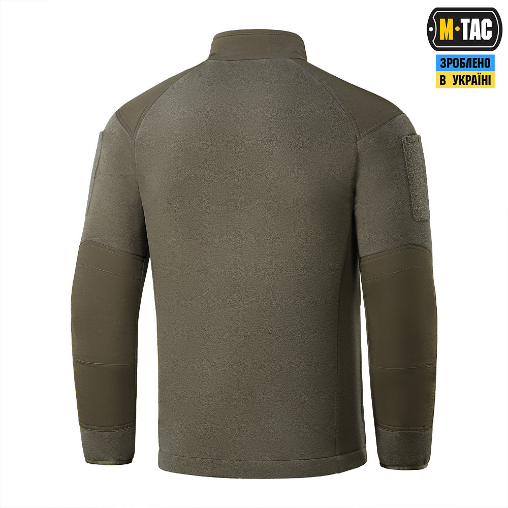 M-Tac Fleece Combat Jacket in Black, alternate view 25