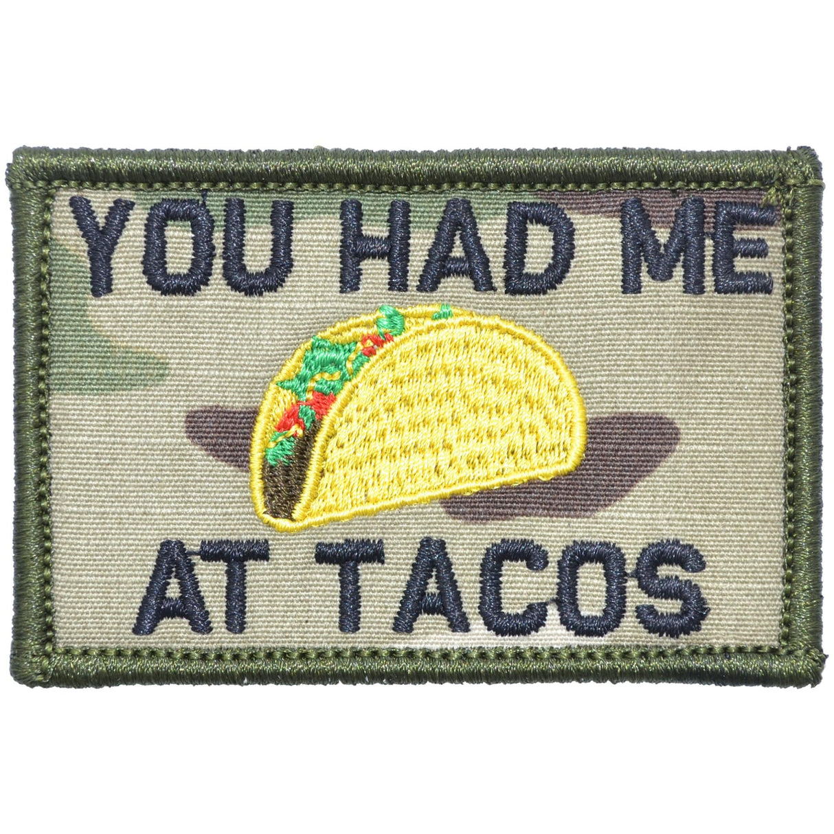 You Had Me At Tacos - 2x3 Patch in MultiCam, alternate view 6