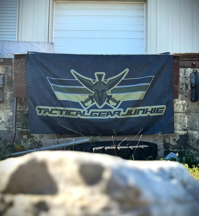 Tactical Gear Junkie Logo 3x5 Wall Banner