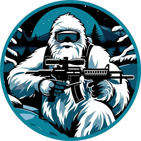 Tactical Gear Junkie Alpine Avenger Tactical Yeti Sticker