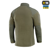 M-Tac Fleece Combat Jacket in Army Olive, alternate view 3