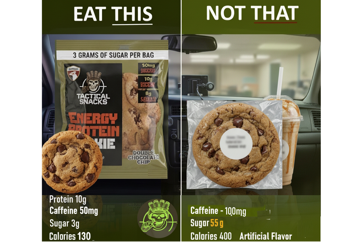 Tactical Snacks Energy Protein Cookies