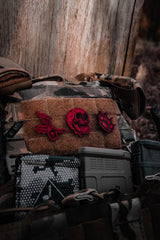 Mob Pack Leather Patch Set – Red — alternate view 2
