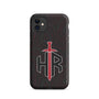 HRTI Tough Case for iPhone® – Black-on-Black – Glossy — alternate view 3