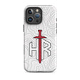 HRTI Tough Case for iPhone® – White-on-White – Glossy