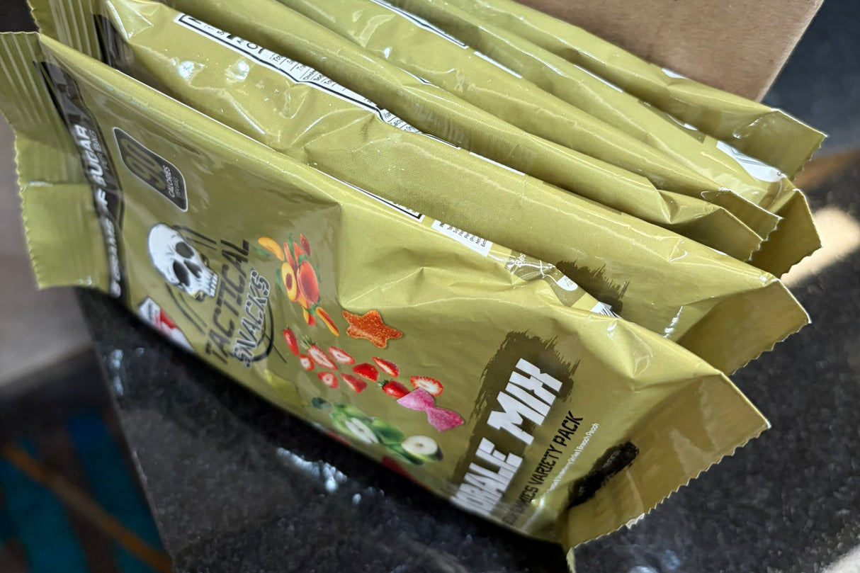 Tactical Snacks Morale Mix Sour Gummies Variety Pack
