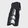 Tyrant CNC MOD Grip V2 skeletonized aluminum AR-style pistol grip in black