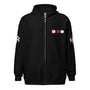 HRTI Premium Unisex heavy blend zip hoodie – Black