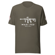 Mag-fed Elite Premium Unisex t-shirt – Navy — alternate view 33